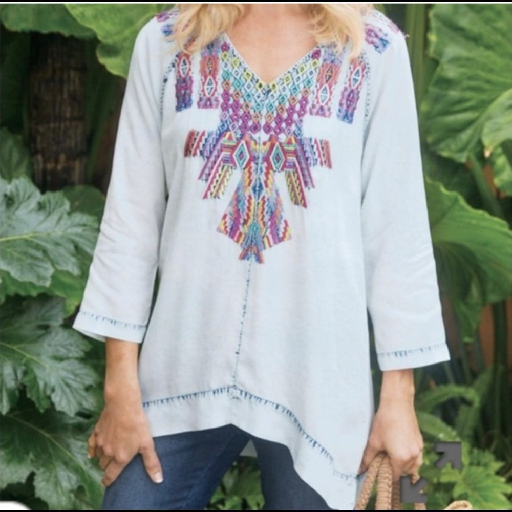 SOFT Surroundings Mixteca Tunic